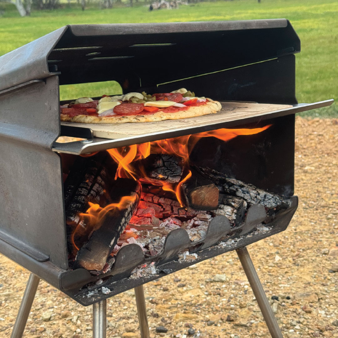 The Bush Telly - Pizza Oven Attachment